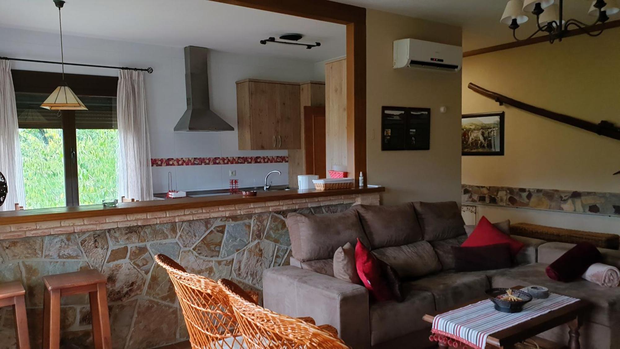 Casa Con Piscina En Parque Nacional De Cabaneros Navas de Estena Eksteriør billede