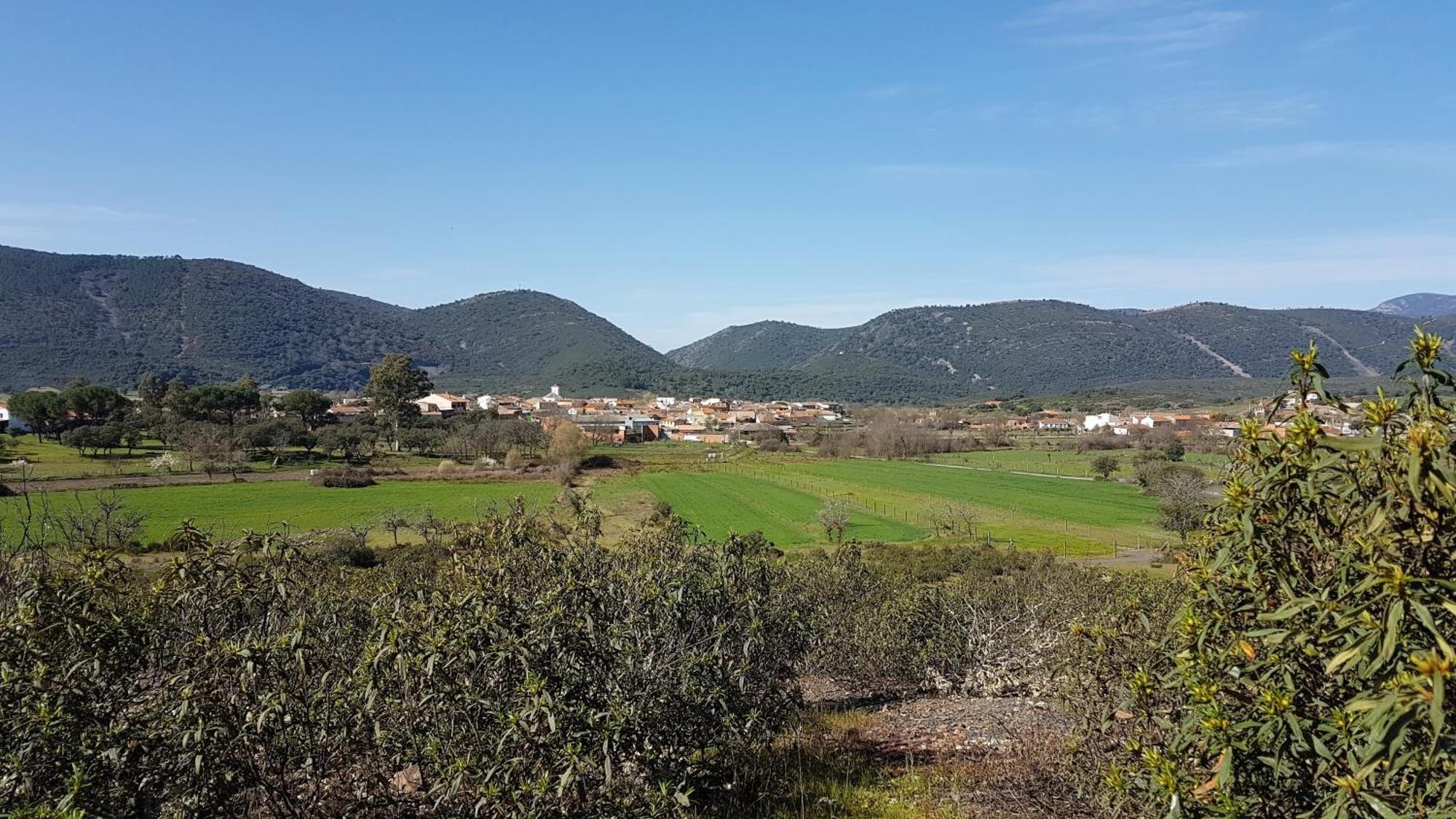 Casa Con Piscina En Parque Nacional De Cabaneros Navas de Estena Eksteriør billede